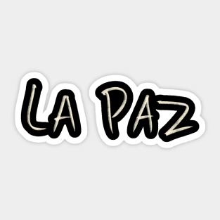 La Paz Sticker